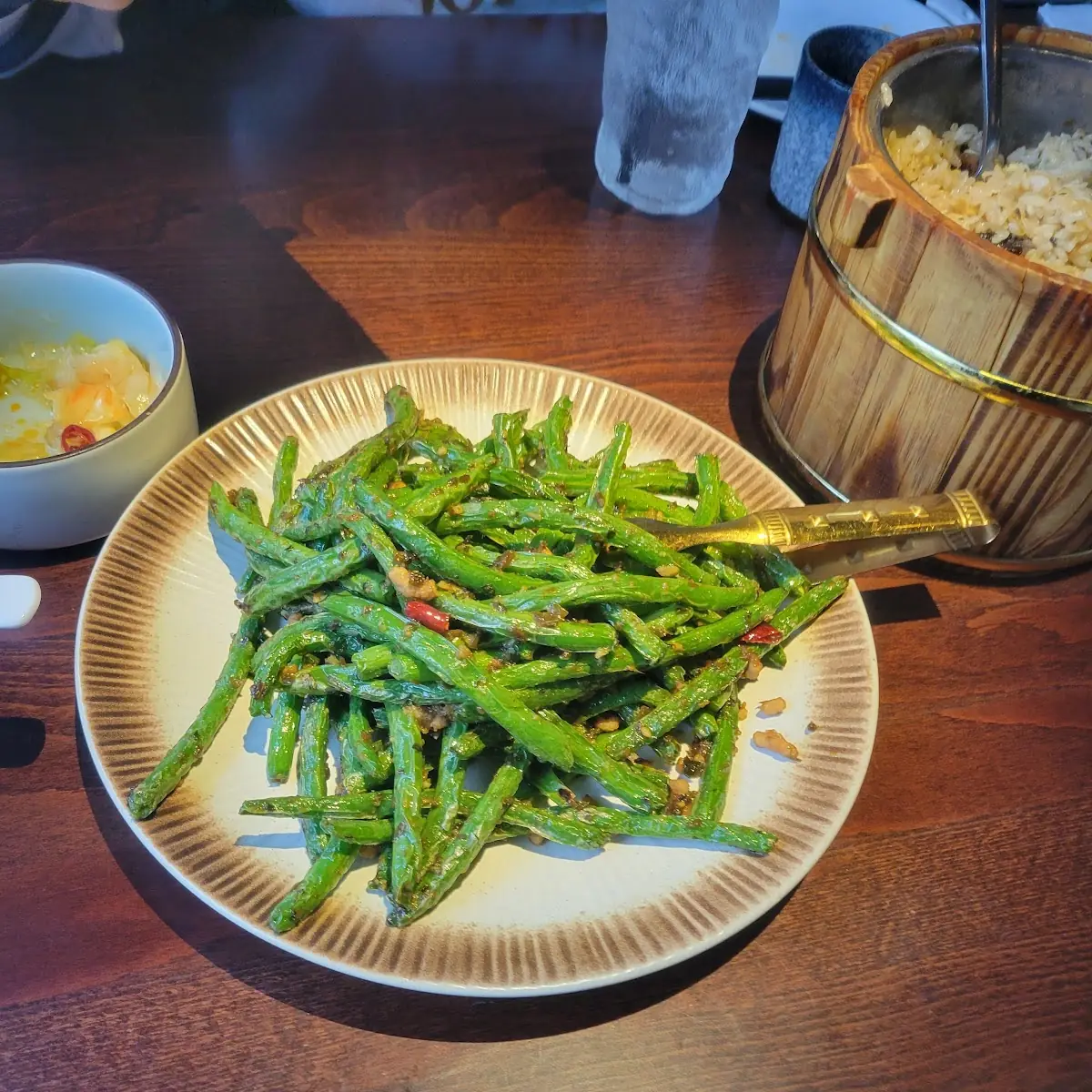 stirfried string bean 干煸四季豆